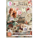 Book Lovers Junk Journal & Ephemera Book  A4 32/Pkg