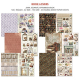 Book Lovers Junk Journal & Ephemera Book  A4 32/Pkg