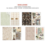 Book Lovers Junk Journal & Ephemera Book  A4 32/Pkg