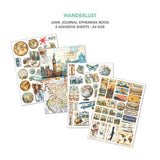Wanderlust Junk Journal & Ephemera Book A4 32/Pkg