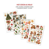 Hot Cocoa & Holly Junk Journal Ephemera Book A4 32/Pkg