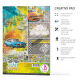 Ciao Bella Start Your Engines Creative Pad A4 9/Pkg