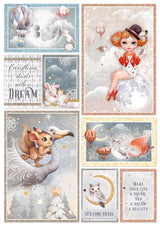 Dreamland Creative Pad A4 9/Pkg