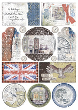 London's Calling Creative Pad A4 9/Pkg + 1 Free deluxe sheet