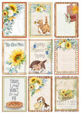 Ciao Bella Farmhouse Garden Creative Pad A4 9/Pkg