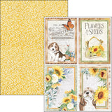 Ciao Bella Farmhouse Garden Creative Pad A4 9/Pkg