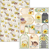 Ciao Bella Farmhouse Garden Creative Pad A4 9/Pkg