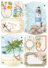 Ciao Bella Summer Breeze Creative Pad A4 9/Pkg
