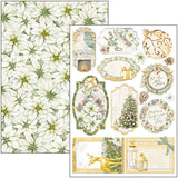 Ciao Bella Sparkling Christmas Creative Pad A4 9/Pkg