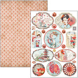 Land Of The Rising Sun Creative Pad A4 9/Pkg