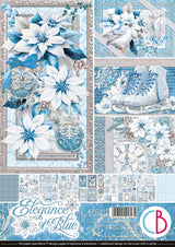 Elegance of Blue Creative Pad A4 9/Pkg