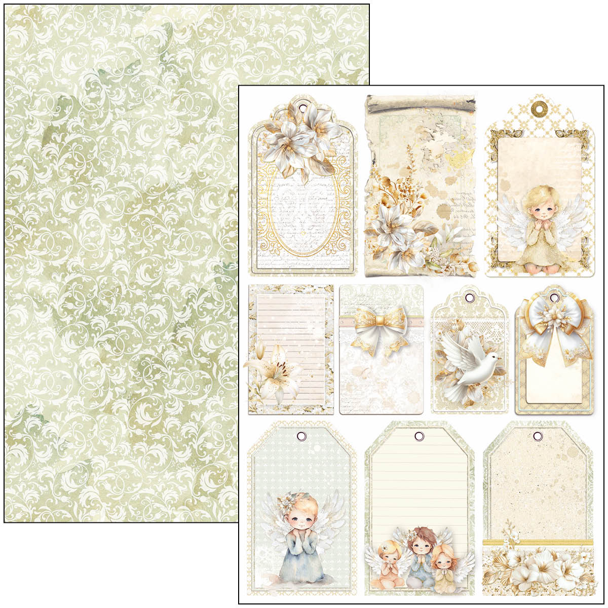 Blessing Day Creative Pad A4 9/Pkg