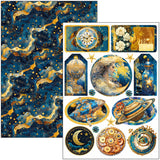Celestial Creative Pad A4 9/Pkg