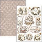 Winter Season Creative Pad A4 9/Pkg