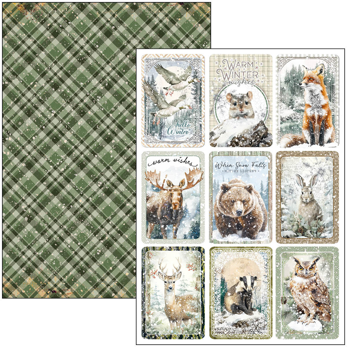 Forest Tales Creative Pad A4 9/Pkg