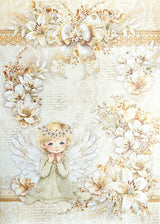 Deluxe Blessing Day Paper Pearl A4 5/Pkg