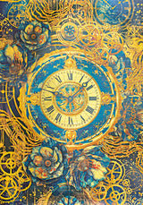 Deluxe Celestial Paper Gold A4 5/Pkg