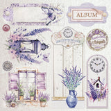 Deluxe Morning In Provence Paper Pearl 6"x6" 5/Pkg