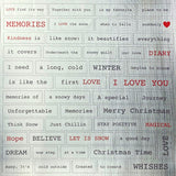 Deluxe Paris Je t’aime Paper Silver 6"x6" 5/Pkg