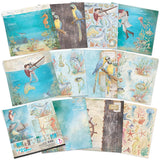 Ciao Bella Underwater Love Paper Pad 8"x8" 12/Pkg