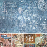 Ciao Bella Engine Of The Future Pad 8x8 12/Pkg