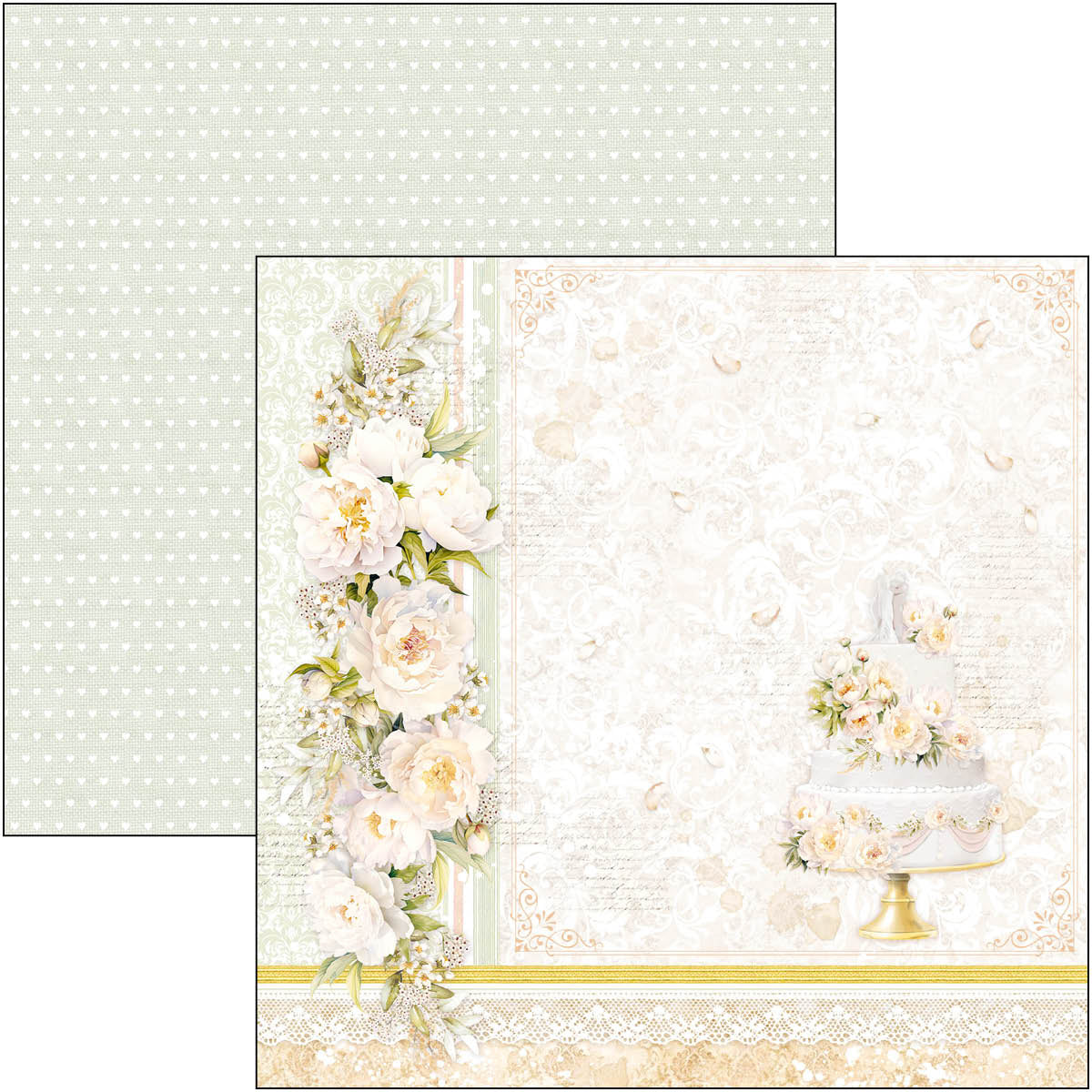 Always & Forever Paper Pad 8"x8" 12/Pkg