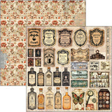 Cabinet Of Curiosities Pad 8"x8" 12/Pkg
