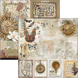 Cabinet Of Curiosities Pad 8"x8" 12/Pkg
