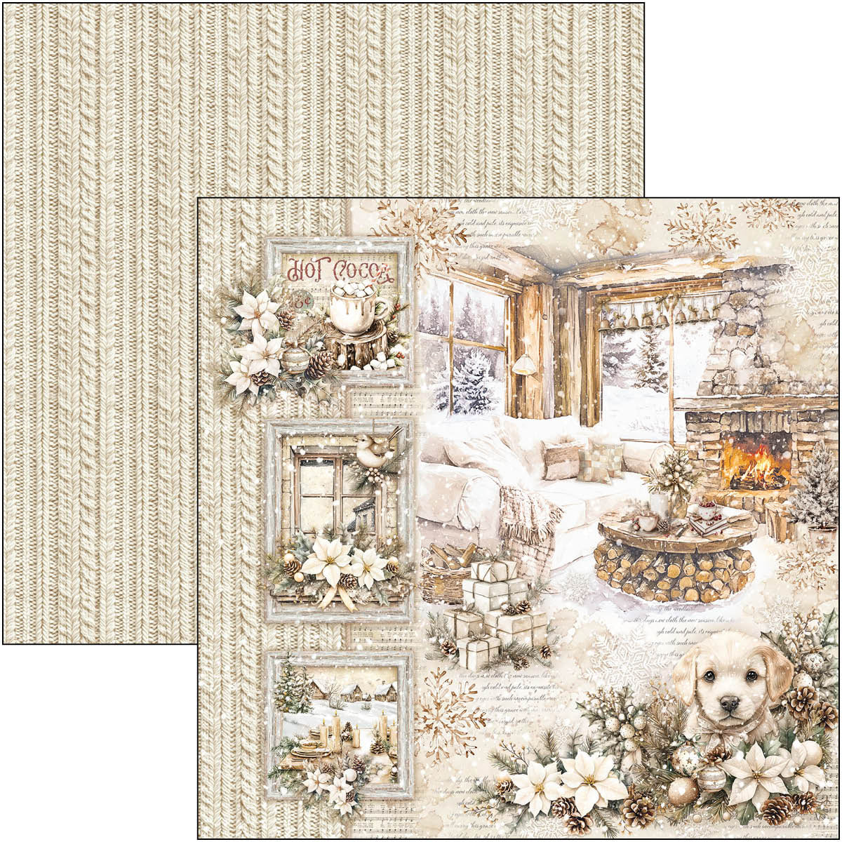 Winter Season Pad 8"x8" 12/Pkg