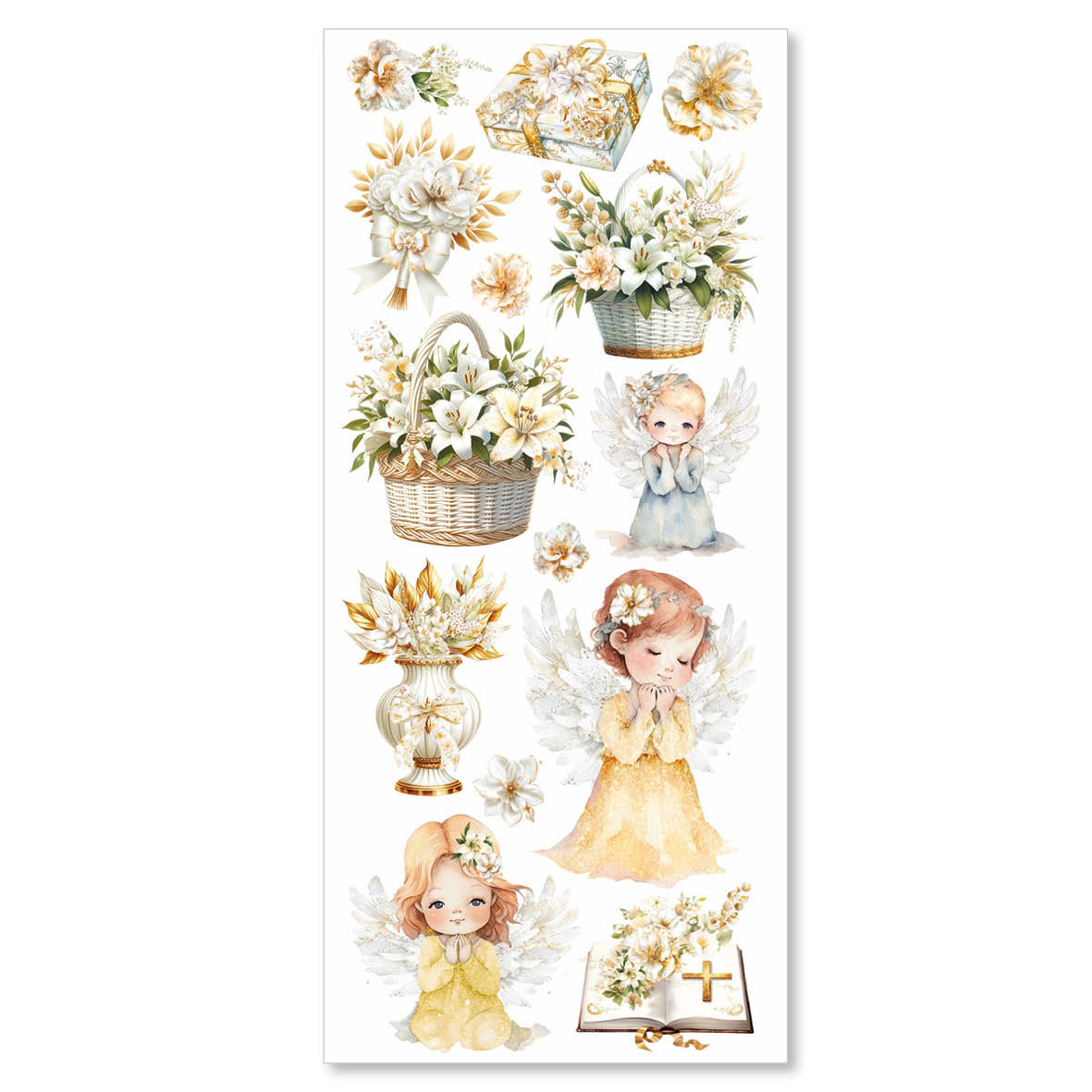 Blessing Day Transparent Adhesive Sheets 5/Pkg