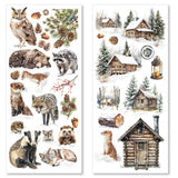Forest Tales Transparent Adhesive Sheets 5/Pkg
