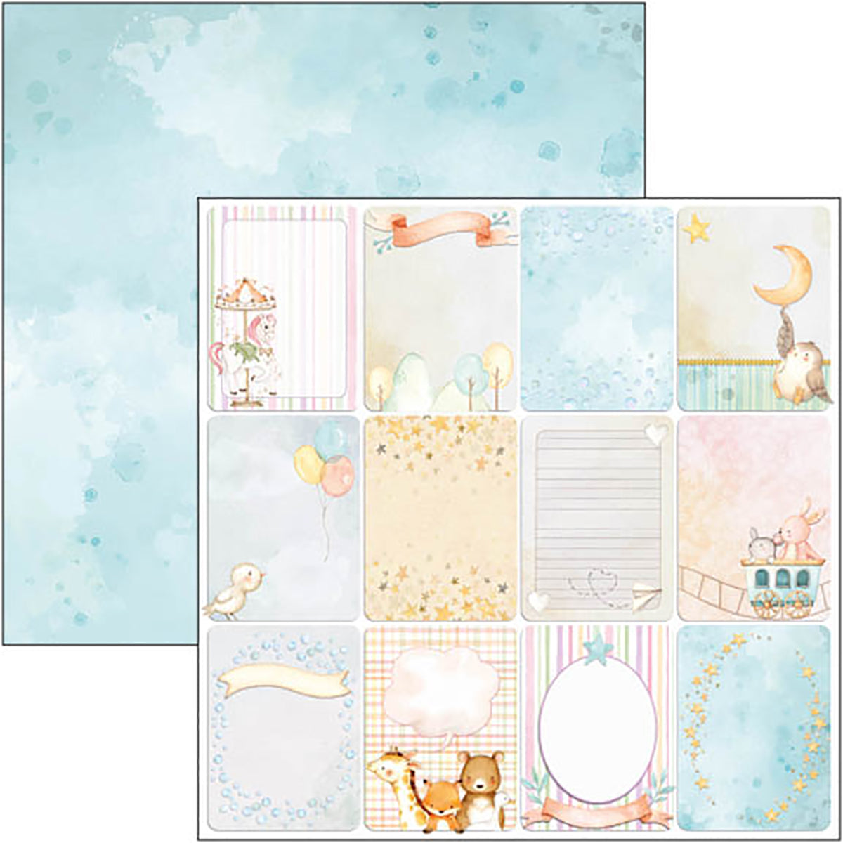 Ciao Bella My Tiny World 12"x12" 12/Pkg