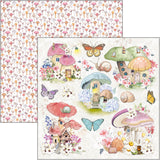 Ciao Bella Enchanted Land Paper Pad 12"x12" 12/Pkg