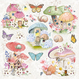 Ciao Bella Enchanted Land Paper Pad 12"x12" 12/Pkg