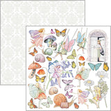 Ciao Bella Enchanted Land Paper Pad 12"x12" 12/Pkg