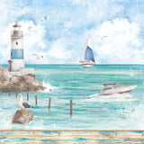 Ciao Bella Summer Breeze Paper Pad 12"x12" 12/Pkg