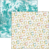 Ciao Bella Summer Breeze Paper Pad 12"x12" 12/Pkg