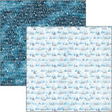 Ciao Bella Winter Journey Paper Pad 12"x12" 12/Pkg