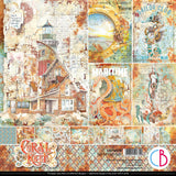 Coral Reef Paper Pad 12"x12" 12/Pkg