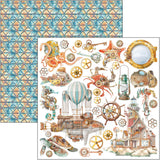 Coral Reef Paper Pad 12"x12" 12/Pkg