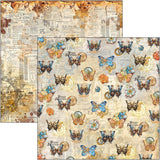 Esprit de Voyage Paper Pad 12"x12" 12/Pkg