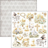 Blessing Day Paper Pad 12"x12" 12/Pkg