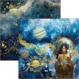 Celestial Paper Pad 12"x12" 12/Pkg