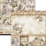 Winter Season Paper Pad 12"x12" 12/Pkg