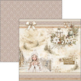 Winter Season Paper Pad 12"x12" 12/Pkg