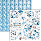 Elegance of Blue Paper Pad 12"x12" 12/Pkg