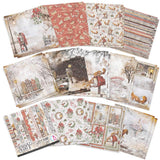 Ciao Bella Memories of a Snowy Day Paper Pad 6"x6" 24/Pkg