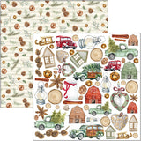 Christmas Vibes Pad 6x6 24/Pkg