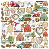Christmas Vibes Pad 6x6 24/Pkg