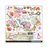 Ciao Bella Enchanted Land Fussy Cut Pad 6"x6" 24/Pkg